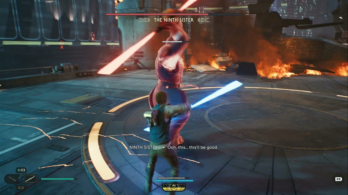 Here is how to efficiently defeat the Ninth Sister in Star Wars Jedi: Survivor, addressing all three stages of the fight, plus Force Parry and dual-lightsaber stance Respawn Entertainment boss fight