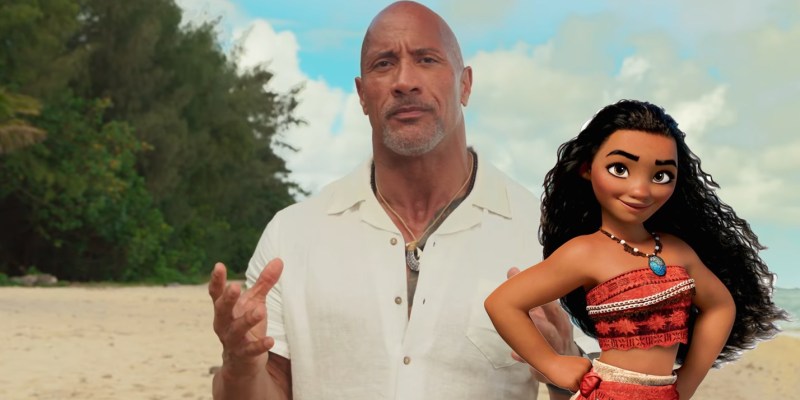 live-action Moana movie remake Disney Dwayne Johnson returns Polynesia honor grandfather