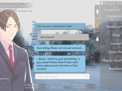 Square Enix AI Tech Preview: The Portopia Serial Murder Case is a free English remake of the iconic Yuji Horii game, release date in April 2023.