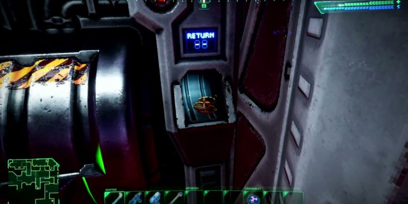 How to get credits in the System Shock remake - vending machine