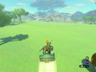 The Legend of Zelda Tears of the Kingdom Hoverbike