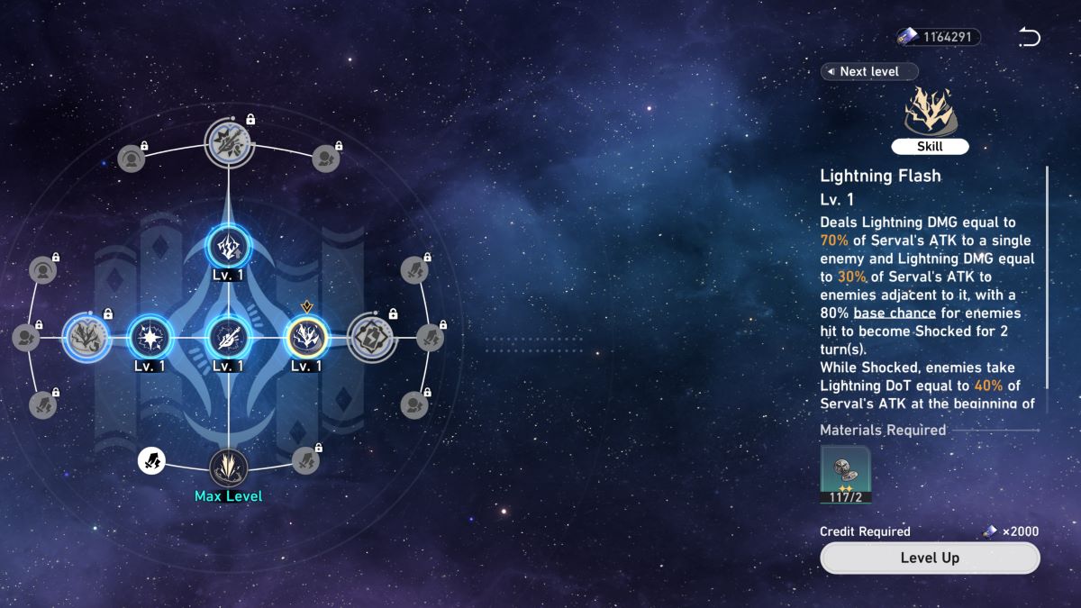 How to Level up Traces in Honkai: Star Rail