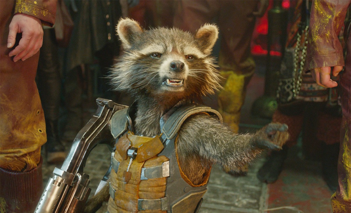 Guardians of the Galaxy 1 Rocket Raccoon