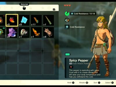 Here is everything you need to know about how to cook cold-resistant food in The Legend of Zelda: Tears of the Kingdom with Spicy Peppers.