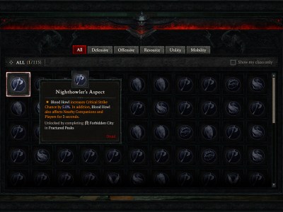 what Aspects are in Diablo 4, we will explain how to use each type: Defensive, Offensive, Resource, Utility, & Mobility.