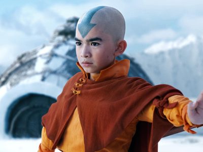 Netflix reveals first-look photos and a teaser trailer for its live-action Avatar: The Last Airbender, showing Aang, Katara, Sokka and Zuko.