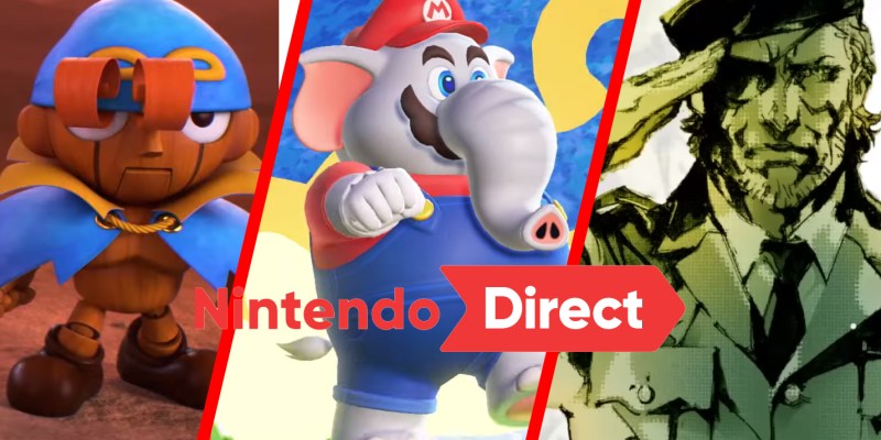 Here is a list of all Nintendo Switch games revealed or announced at the June 21, 2023 Nintendo Direct, like Super Mario Bros. Wonder.