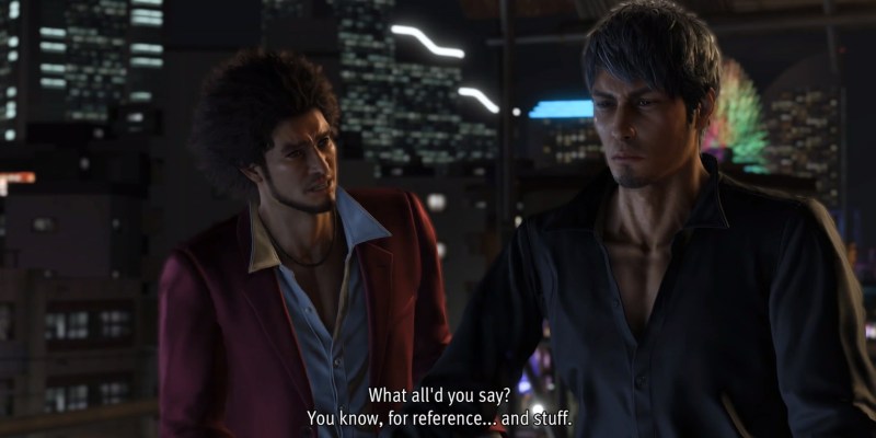 RGG Summit Summer 2023: New cinematic story scene for (Yakuza) Like a Dragon: Infinite Wealth with Kiryu & Ichiban about a marriage proposal - Kiryu not a virgin, maybe had sex