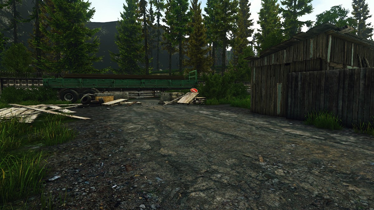 All Extraction Points on Shoreline Map in Escape from Tarkov - Screenshot of the Svetliy Dead End Extraction Point