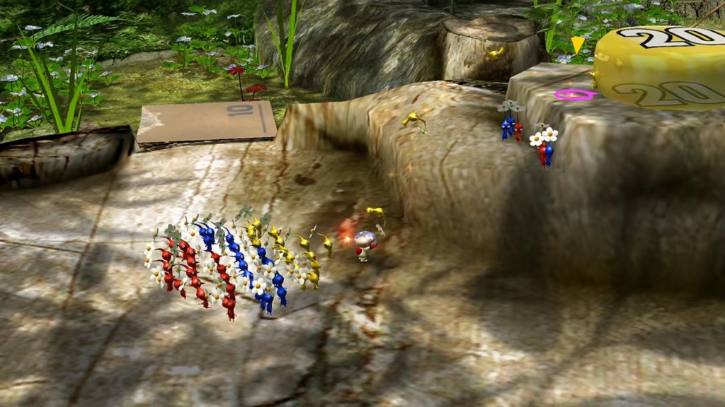 GameCube Pikmin 1 is charming for how not Nintendo un-Nintendo it is in game design and mundane Earth visuals -- 2 3 4 are different and more colorful.