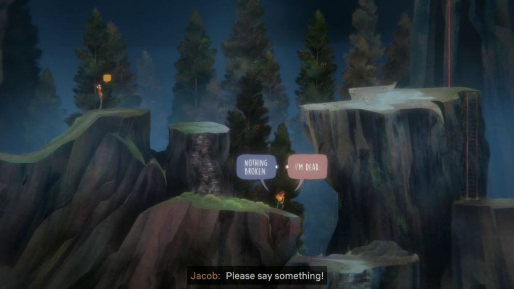 Oxenfree II: Lost Signals total silence silent playthrough no speaking talking dialogue ignore all NPCs