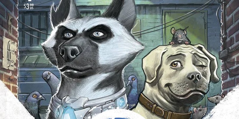 Scrapper #1 review: Cliff Bleszinski, Alex de Campi and Bleszinski, and Sandy Jarrell deliver a fun, competent, violent talking dog story.