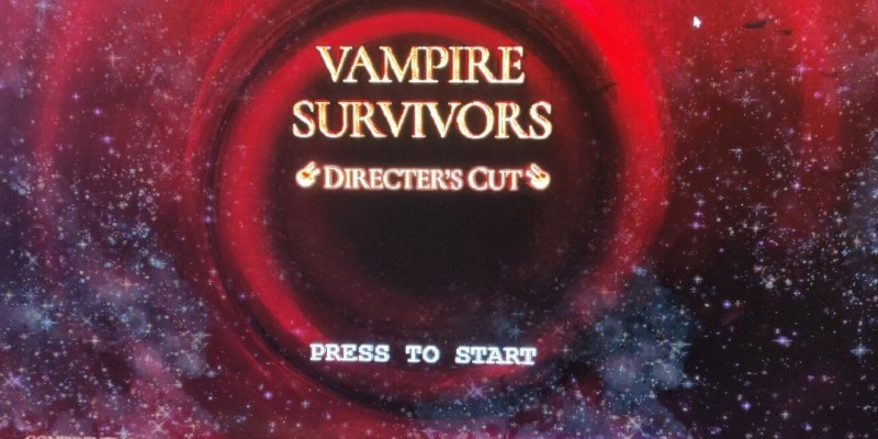 Vampire Survivors may be getting a Directors Cut and there's even 15 minutes of gameplay available.