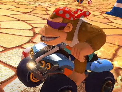 Funky Kong in Mario Kart 8