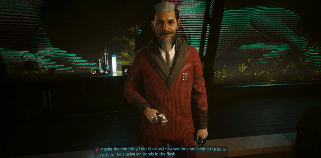 Mr Hands in Cyberpunk 2077