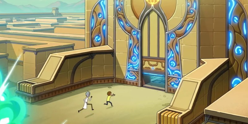 Rick and Morty Zelda easter egg