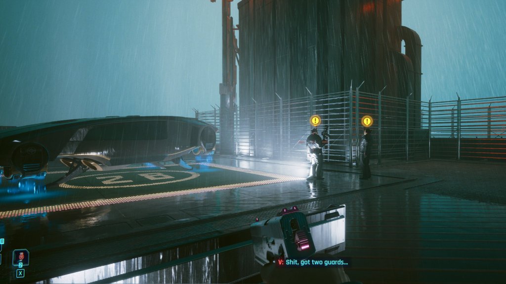 Take down the Guards Cyberpunk 2077