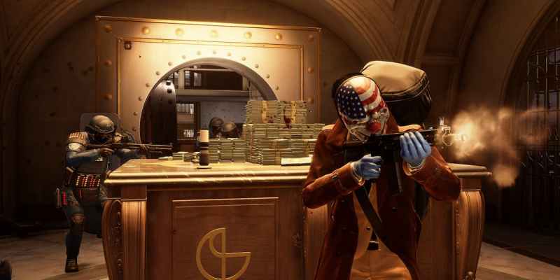 Bank robbers in Payday 3. But are Payday 3's servers down?