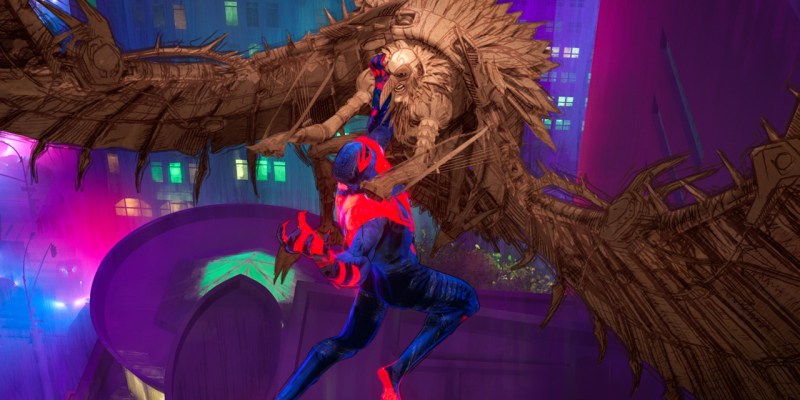 Spider-Man 2099 in Across the Spider-Verse. But is he a vampire?