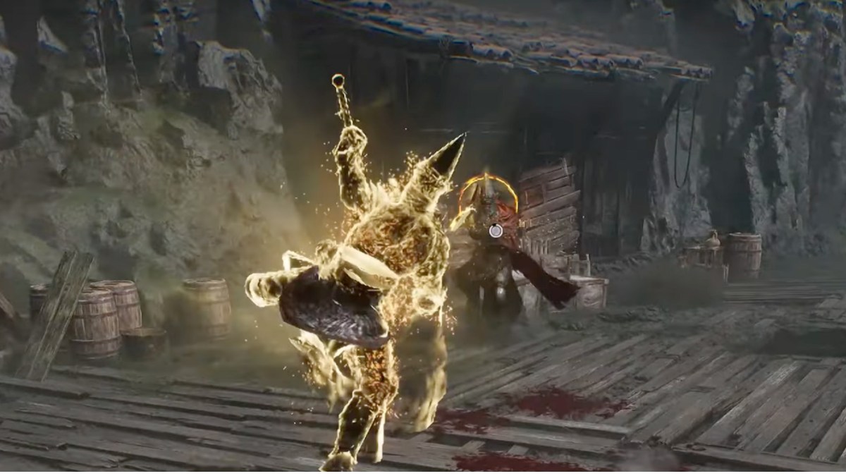 An image showing Crimson Rector Percival as part of a Lords of the Fallen guide on how to beat him.