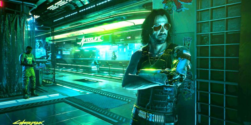 Johnny Silverhand in Cyberpunk 2077