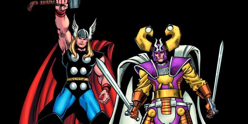 An image of Balder the Brave and Thor as part of an article explaining the reference to the character in Loki.