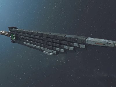 We've seen some wild Starfield ships, but this colossal vessel based on Cloud's Buster Sword from Final Fantasy VII (FF7) really does take the Materia.