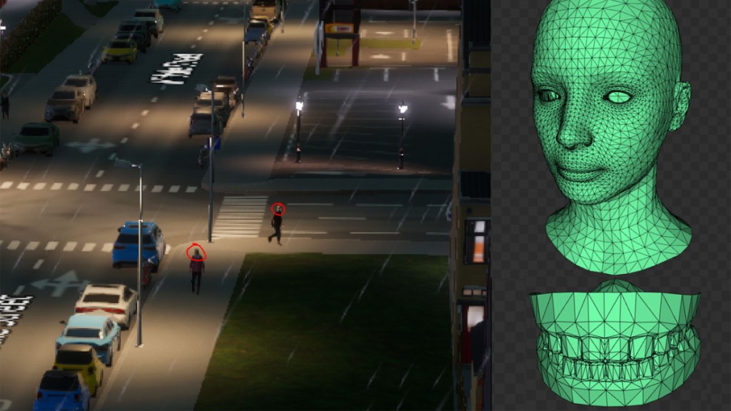 Cities: Skylines 2's teeth may be at the root of the game's FPS problems.