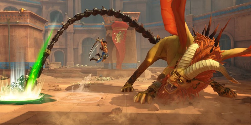 Header for Prince of Persia: The Lost Crown as part of a preview for the game.