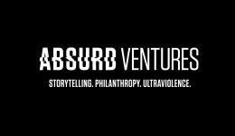 The logo for Absurd Ventures, one of the new studios from ex-Rockstar devs, which has today announced its first two IP universes.