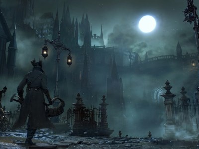 Image of character exploring Yharnam in Bloodborne Remastered PC