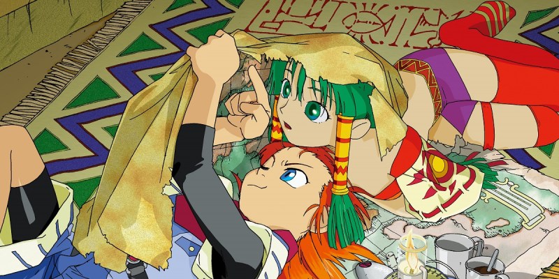 Image of Grandia artwork, one of many 90s games where saving a game manually was necessary.