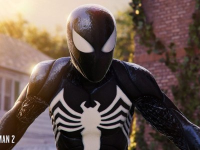 Image of Symbiote Peter Parker in Marvel's Spider-Man 2.