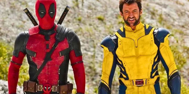 Deadpool and Wolverine side by side in live-action