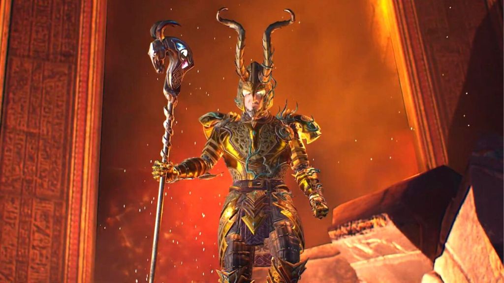 Loki in Asgard's Wrath 2. This image is part of an article about how Asgard's Wrath 2 aims to redefine what VR games can be.