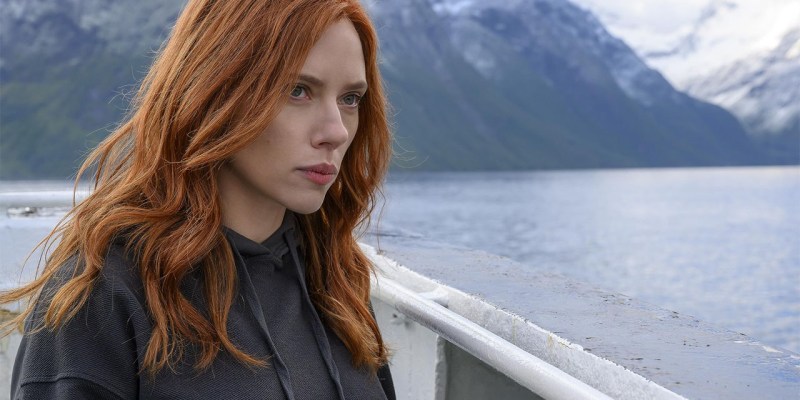 Scarlett Johansson as Black Widow in the MCU.