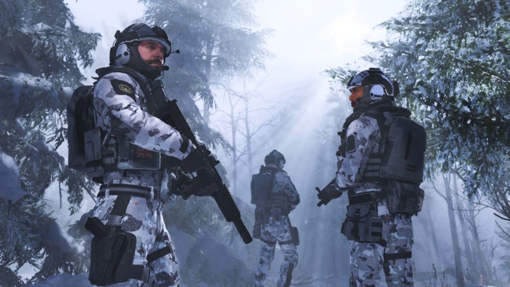 Call of Duty: Modern Warfare 3. This image is part of an article about all the cryptid bootcamp rewards and challenges in MW3 and Warzone.