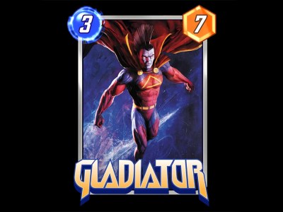 An image showing Gladiator from Marvel SNap.