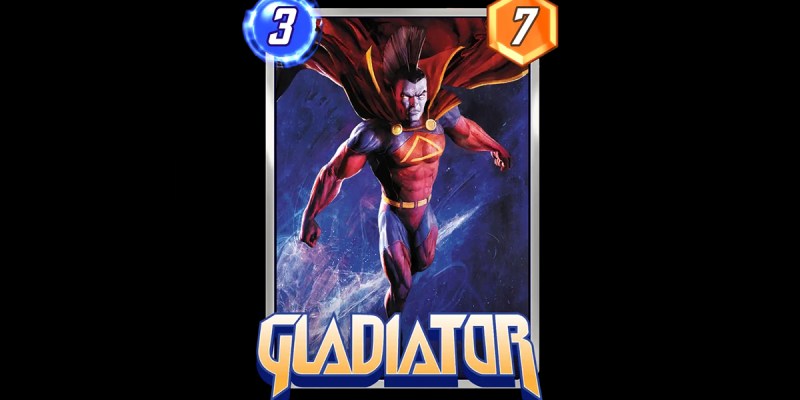 An image showing Gladiator from Marvel SNap.