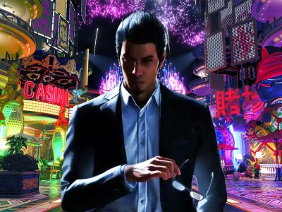 Like a Dragon Gaiden, Kazuma Kiryu walks down a street. But is it turn based?