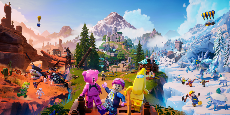 Fortnite LEGO Survival Wallpaper