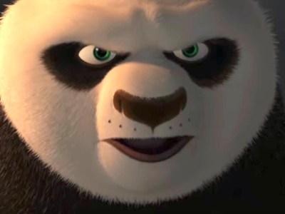 Po in Kung Fu Panda. This image is part of an article about the Kung Fu Panda 4 trailer introducing Awkwafina's Zhen.