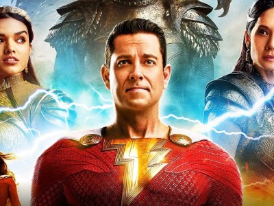 The poster for Shazam 2. This image is part of an article about how James Gunn didn't understand Shazam 2's post-credits scene.