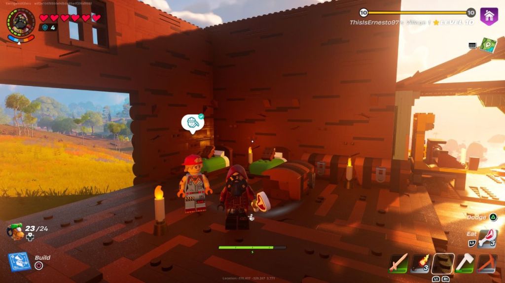 Sparkplug in LEGO Fortnite.