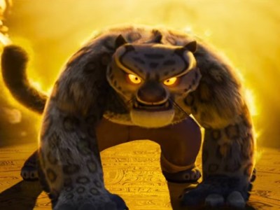 Tai Lung in the Kung Fu Panda 4 trailer. This image is part of an article about why Kung Fu Panda 4's trailer proves Dreamworks has the best villains.
