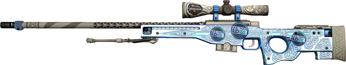 The AWP Gungir in CS2. This image is part of an article about the most expensive skins ever in Counter-Strike 2 (CS2).
