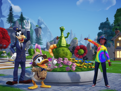 Goofy, Donald Duck and the Player in Dreamlight Valley