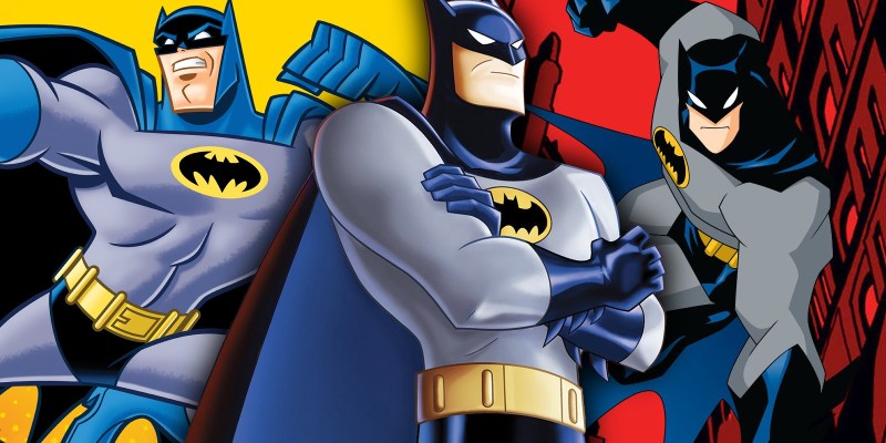 Batman: The Animated Series, The Batman, and Batman: The Brave and The Bold