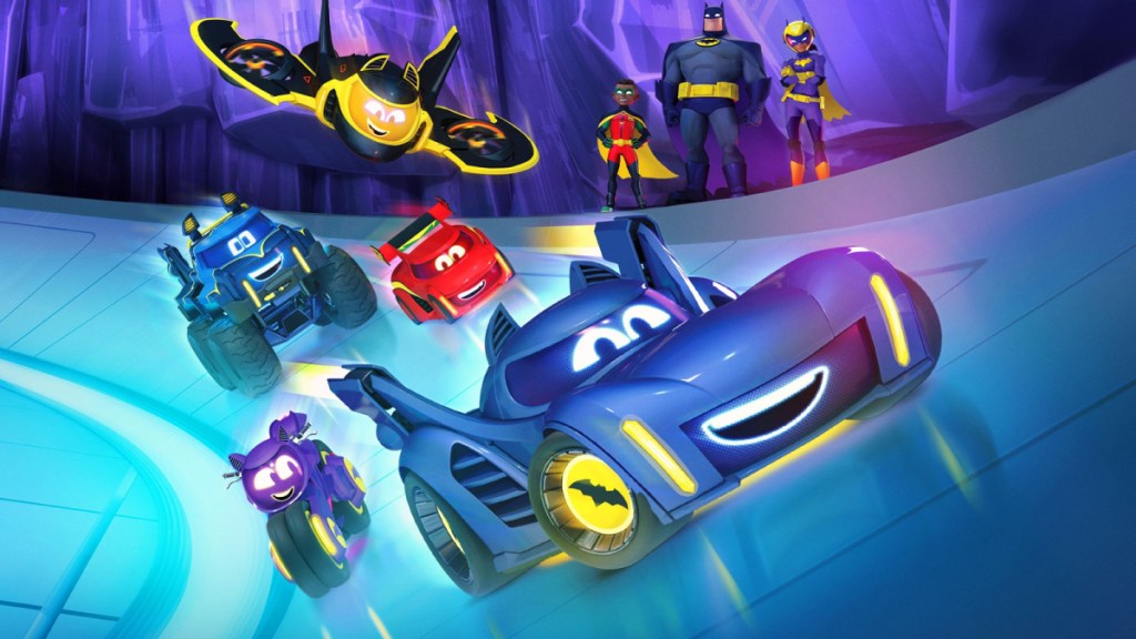 Promo art for Max's Batwheels