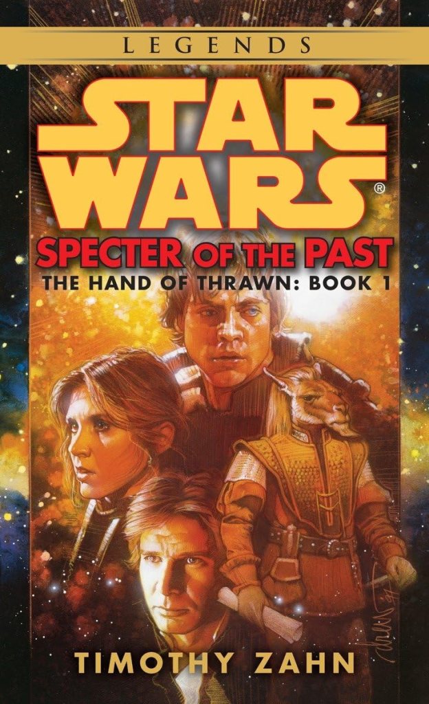 Specter of the Past cover. This image is part of an article about the best Star Wars Legends books.